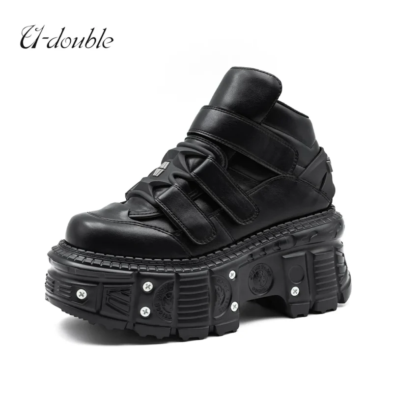 Gothic Punk Ankle Boots - Image 2
