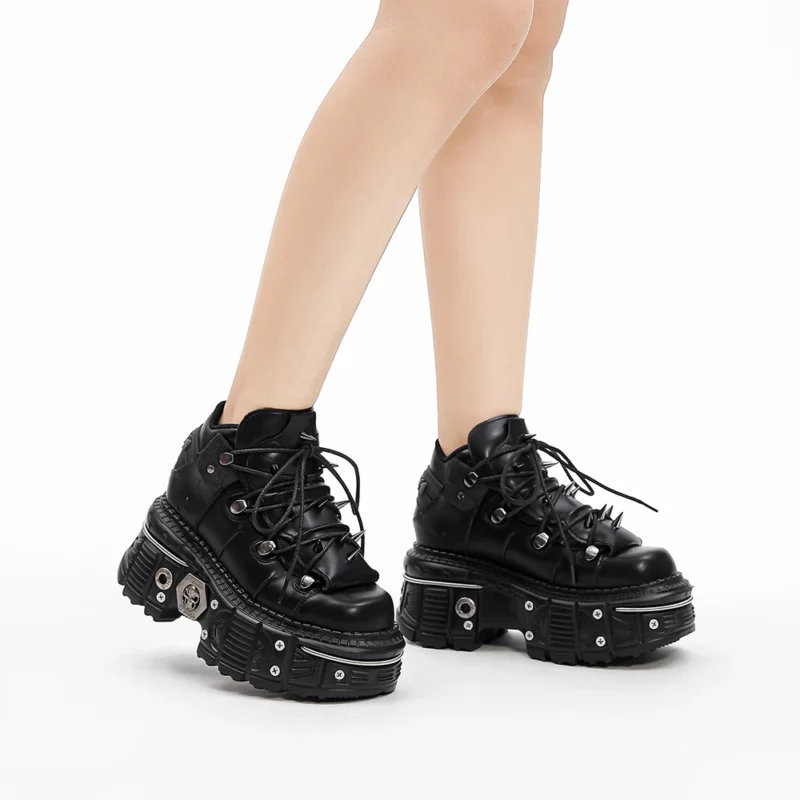 Gothic Punk Platform Boot - Image 4