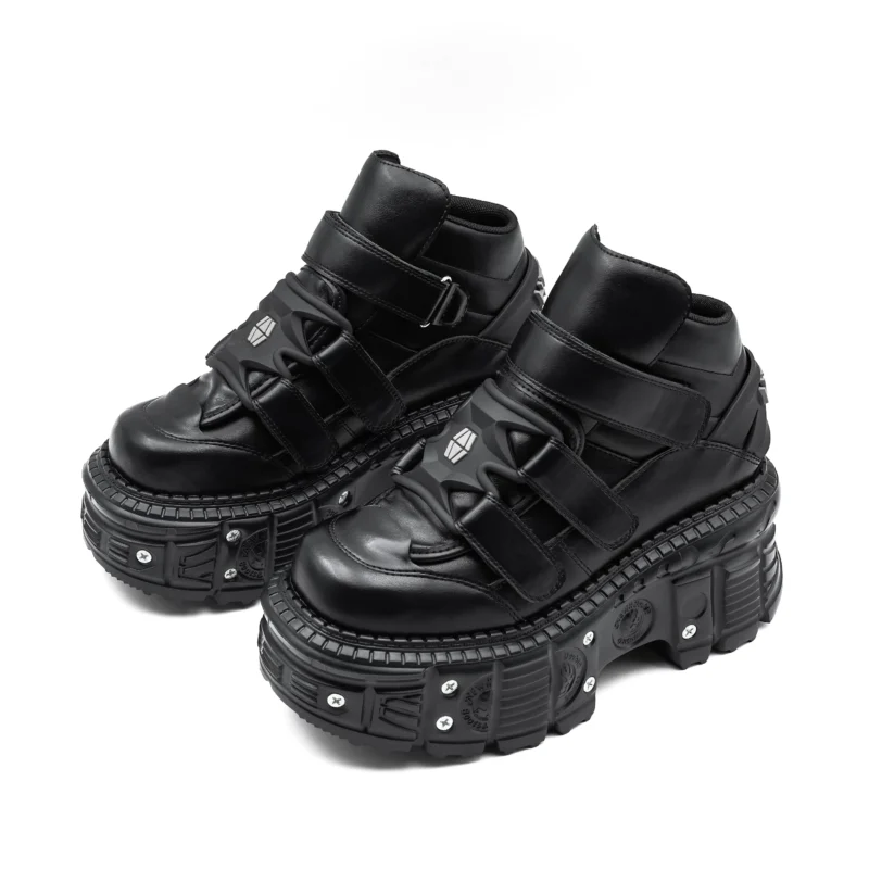 Gothic Punk Ankle Boots - Image 7