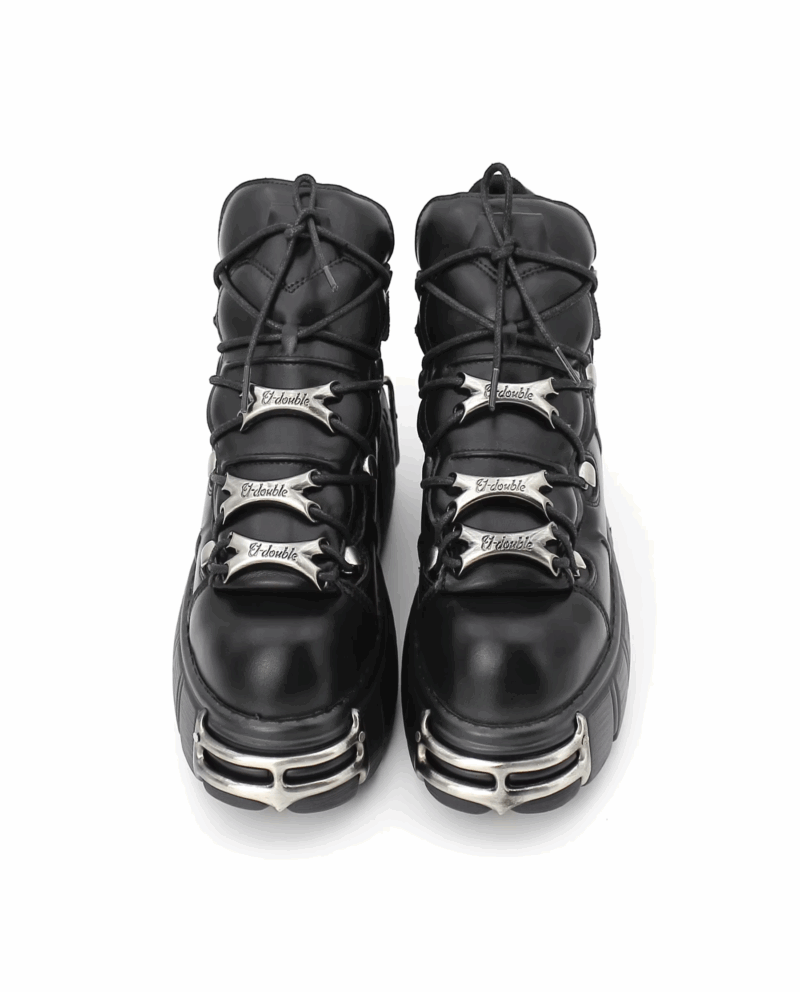 Gothic Punk Platform Boots