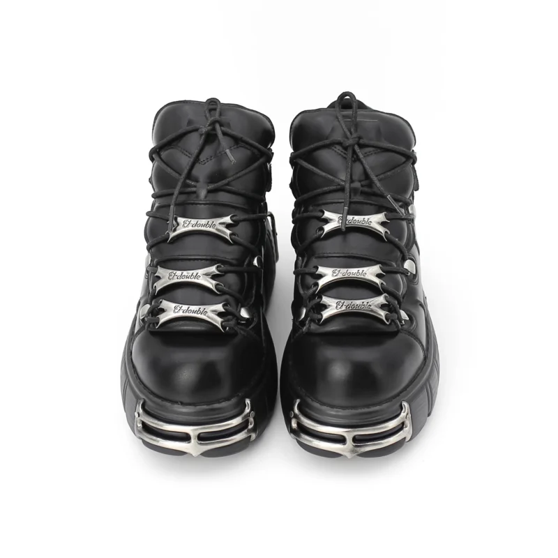 Gothic Punk Platform Boots - Image 3