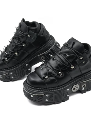 Gothic Punk Platform Boot