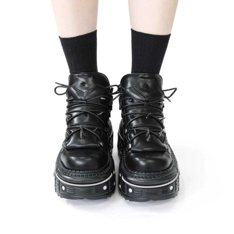 Gothic Punk Platform Boot - Image 5