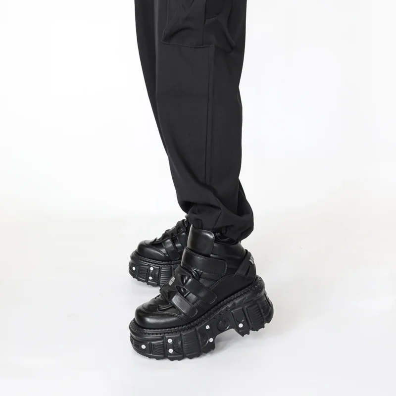 Gothic Punk Ankle Boots - Image 6