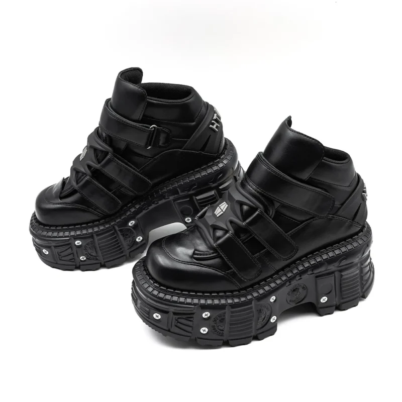 Gothic Punk Ankle Boots - Image 5