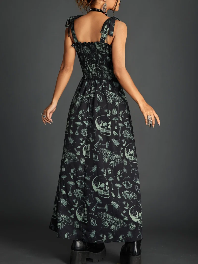 Gothic Fairy Grunge Skull Dress - Image 3