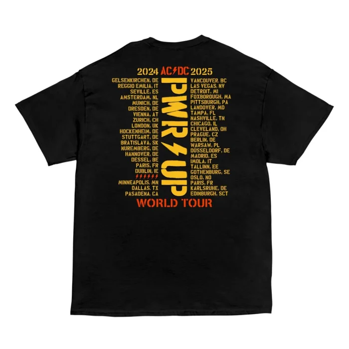 PWR UP World Tour T-Shirt - Image 2