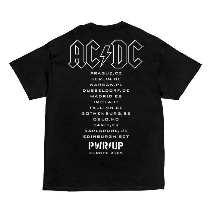 Angus Electric PWR UP Tour T-Shirt - Image 2