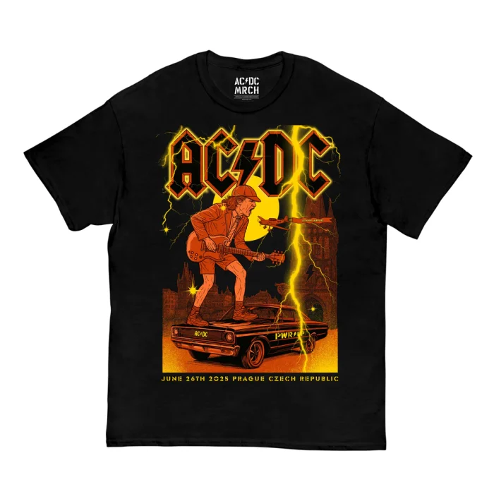 Prague PWR UP Tour T-Shirt - Image 1